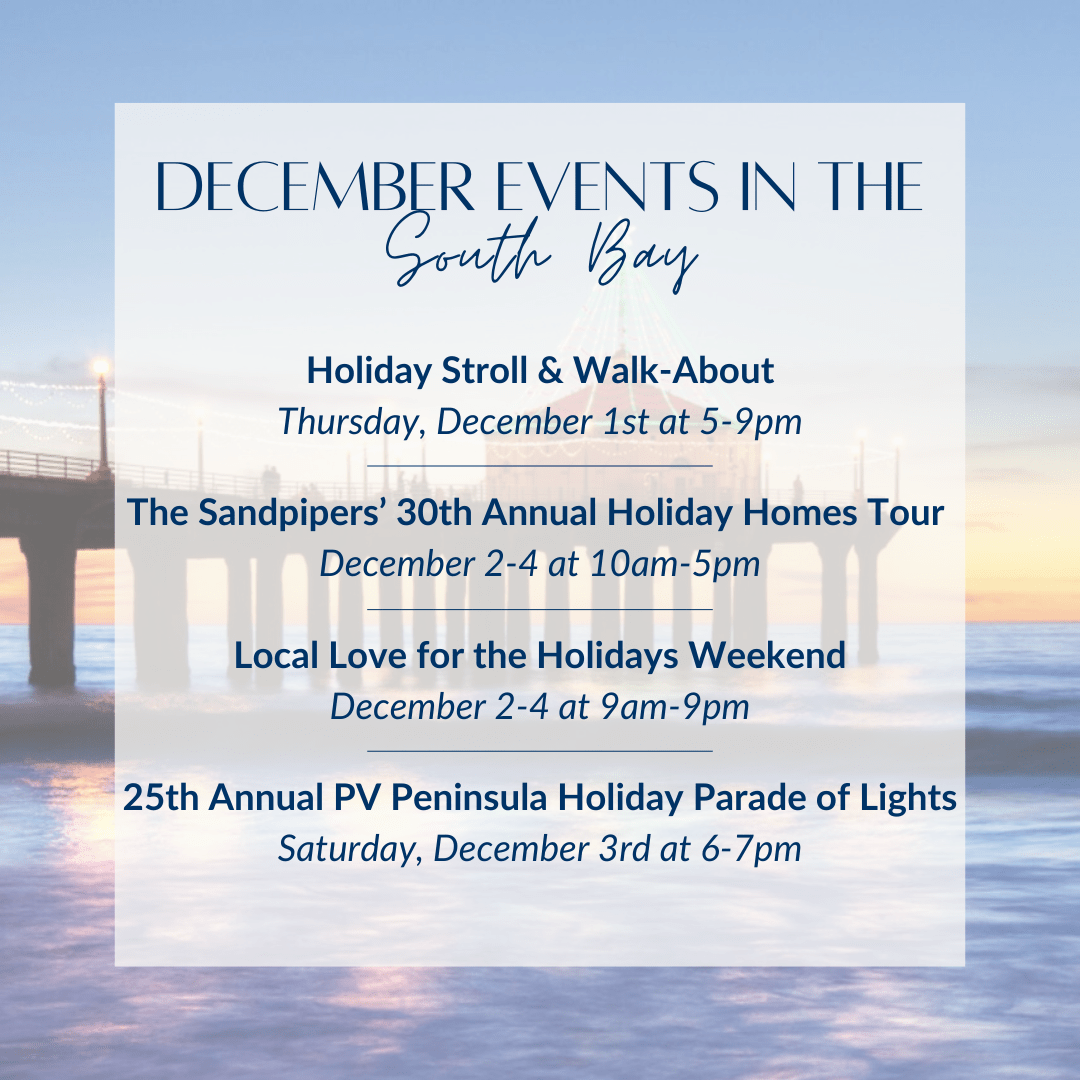 December Events in the South Bay