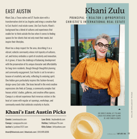 Explore East Austin with Khani Zulu