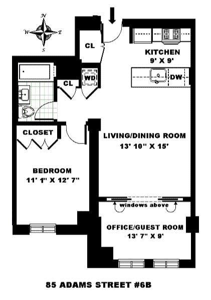 85 Adams Street, Apt 6-B