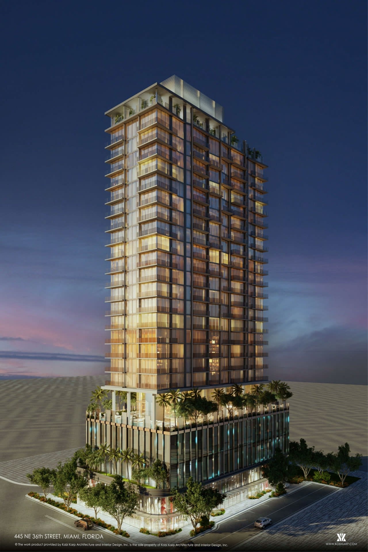 A 27-story tower in Edgewater has been submitted to the Urban Development Review Board (Jan 2024)