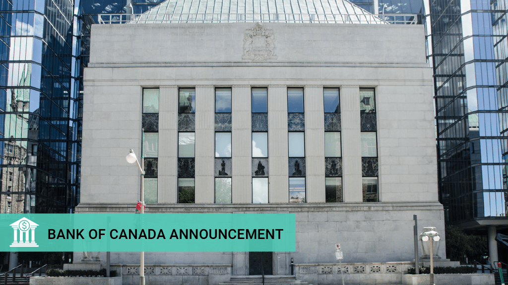 Bank of Canada makes second consecutive rate cut, lowers overnight lending rate to 4.50%