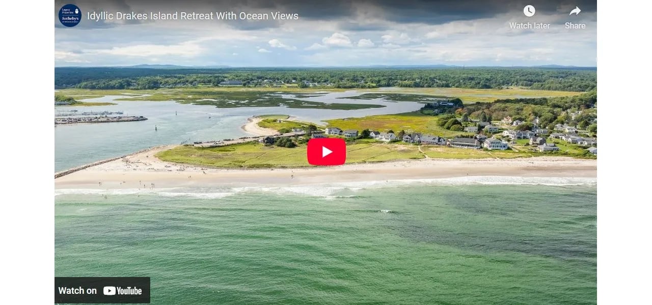 Idyllic Drakes Island Retreat With Ocean Views