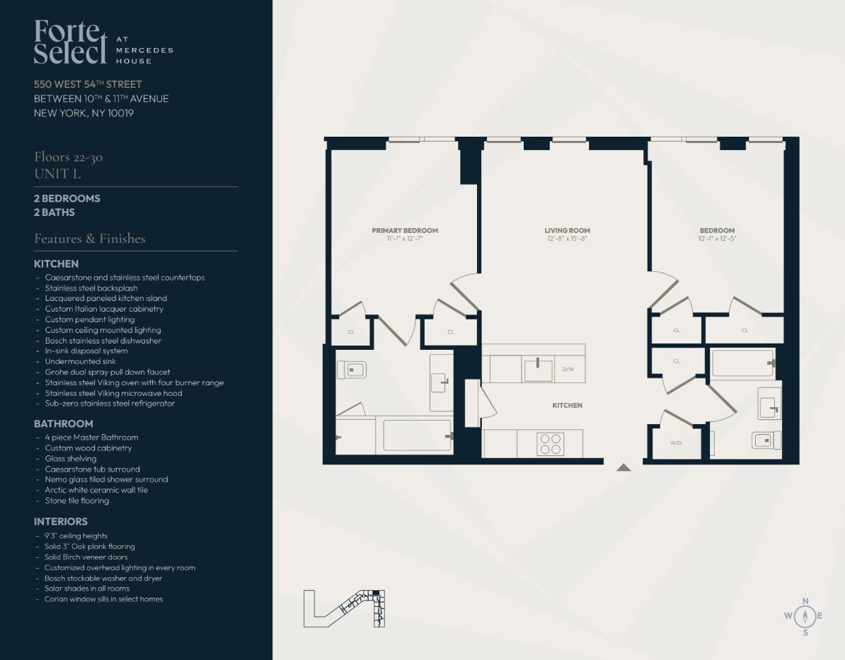 550 West 54th Street, Apt 28L