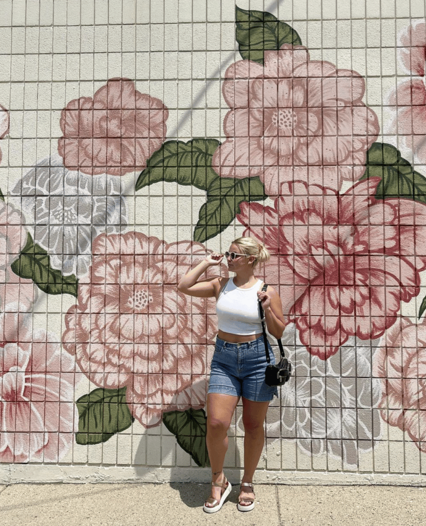 Renee Austin Wedding mural