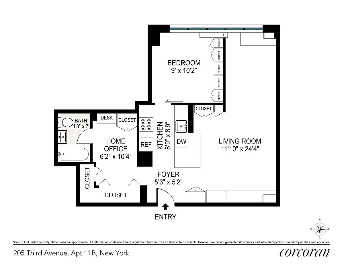 205 Third Avenue #11B