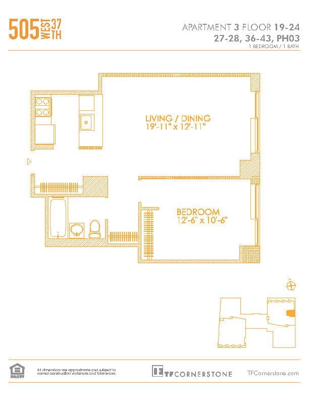505 West 37th Street, Apt 2103