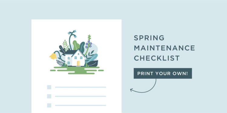 Spring Maintenance Checklist