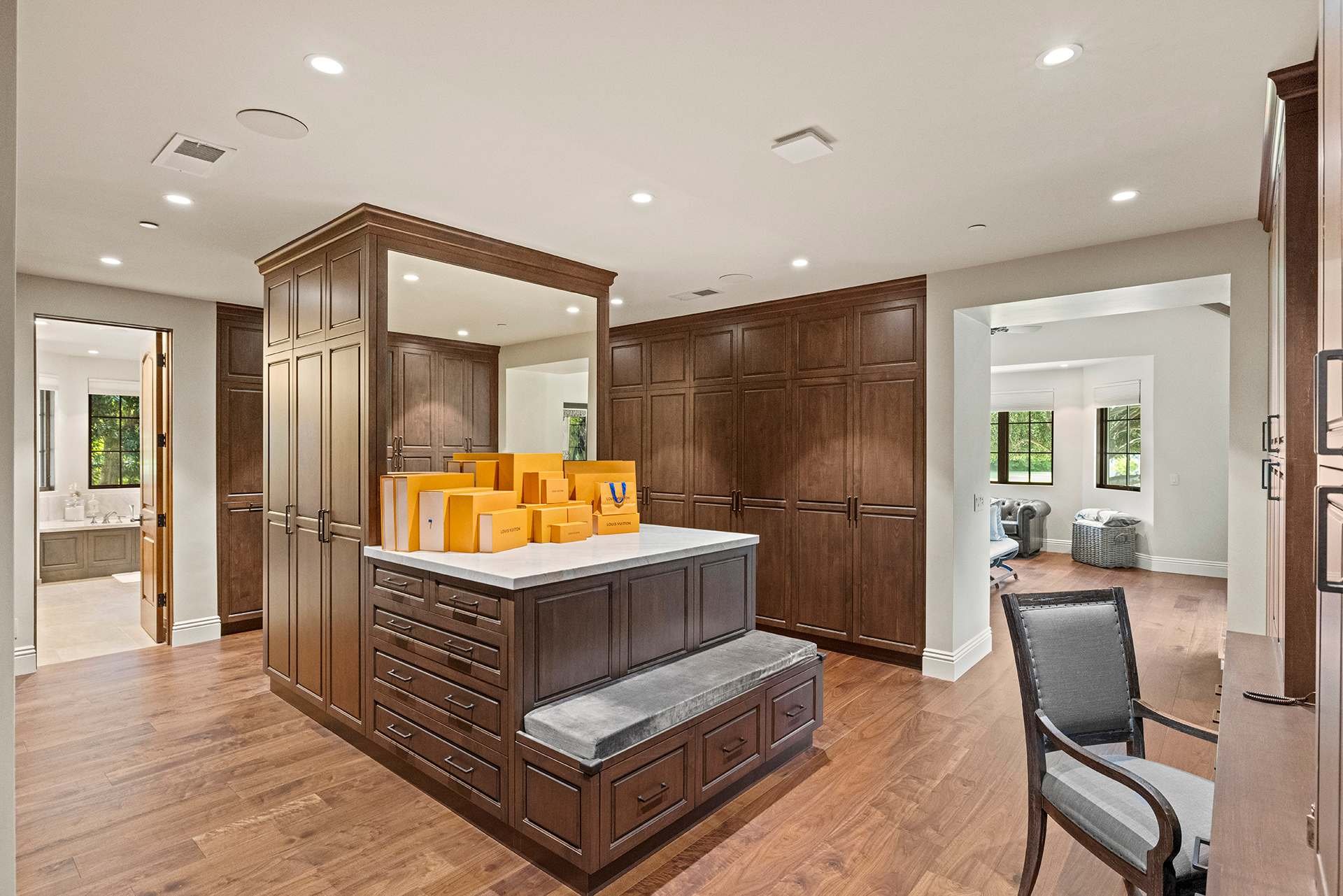Luxurious French Country Estate - 8640 River Meadows Rd