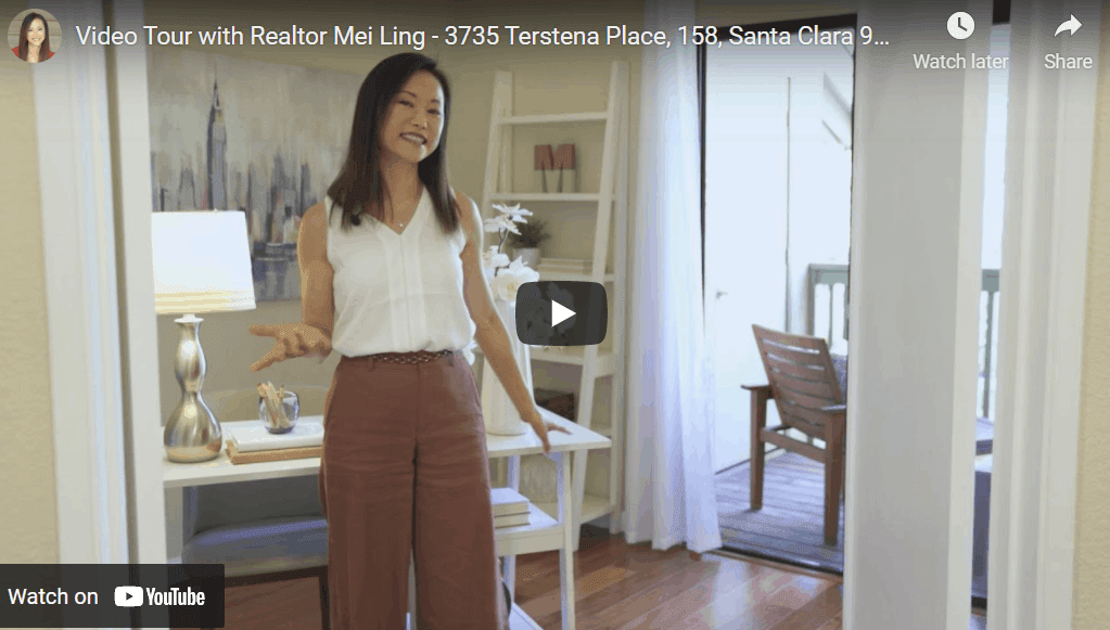 Video Tour with Realtor Mei Ling – 3735 Terstena Place, 158, Santa Clara 95051