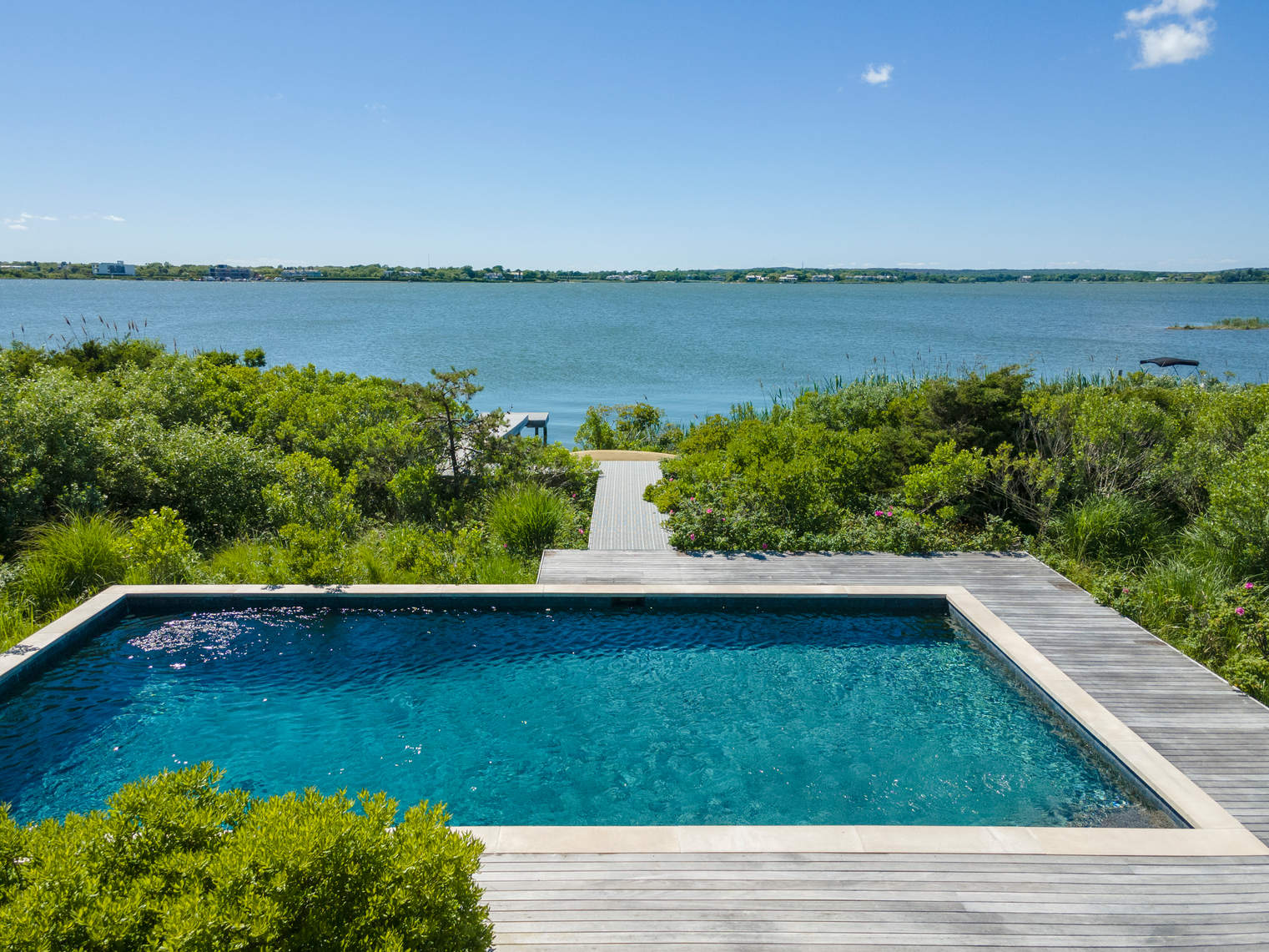 Unbelievable Sunsets Over Mecox Bay in a World-Class Modern