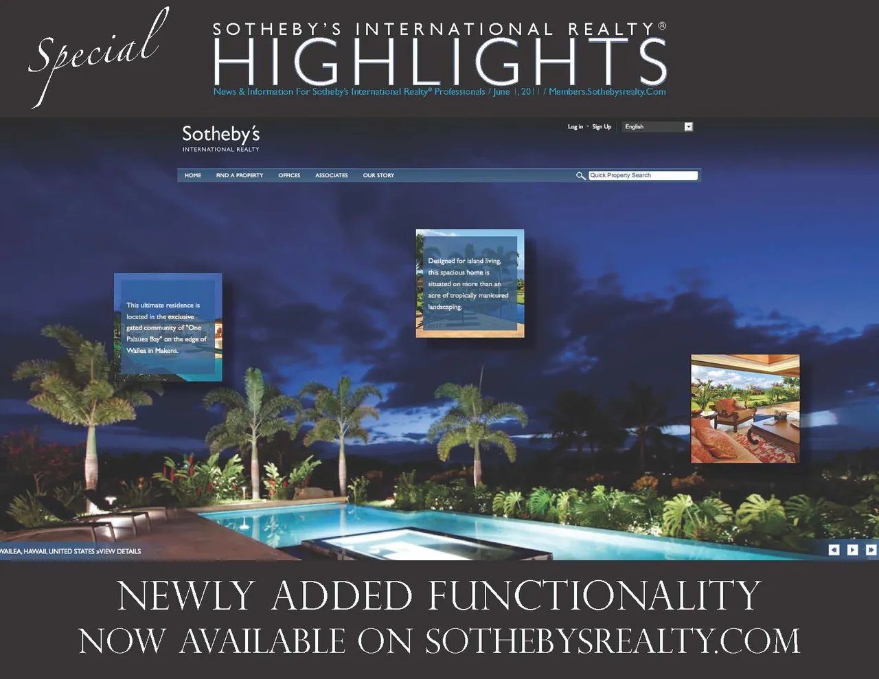See the Exciting New Features of SothebysRealty.com