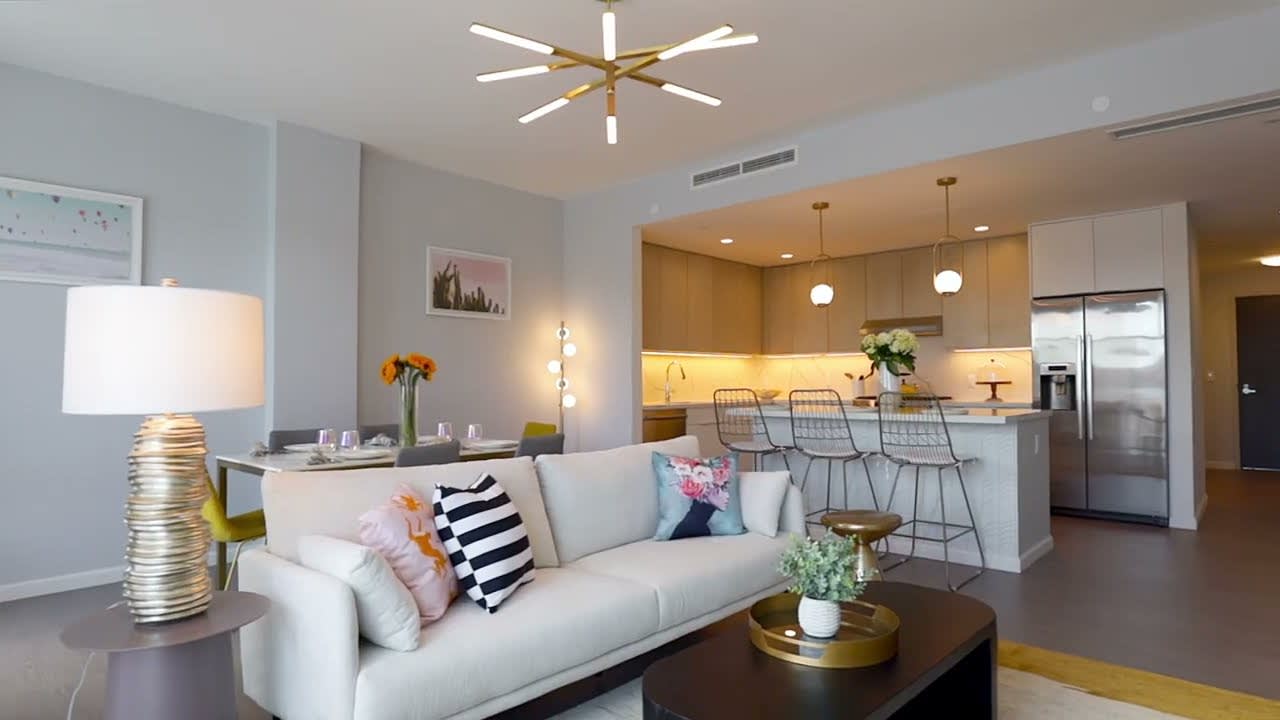 OTTO at 143 Old River Road | Edgewater's Latest Boutique Residence | 1 Bed + Den Floor Plan