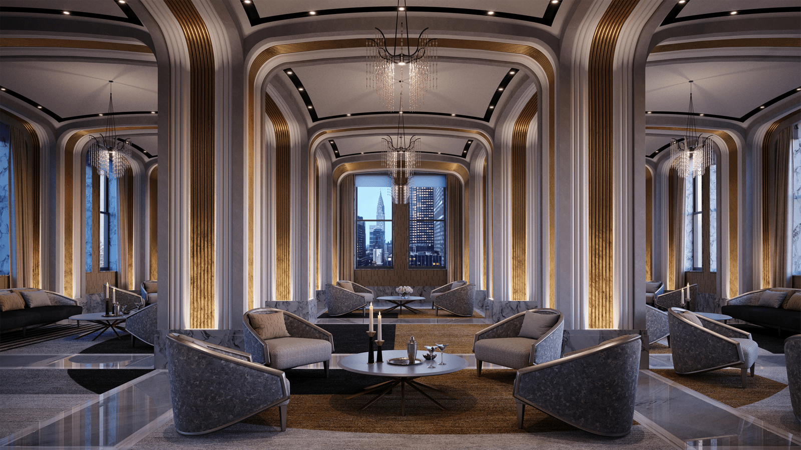 The Waldorf Astoria Residences Towers NYC