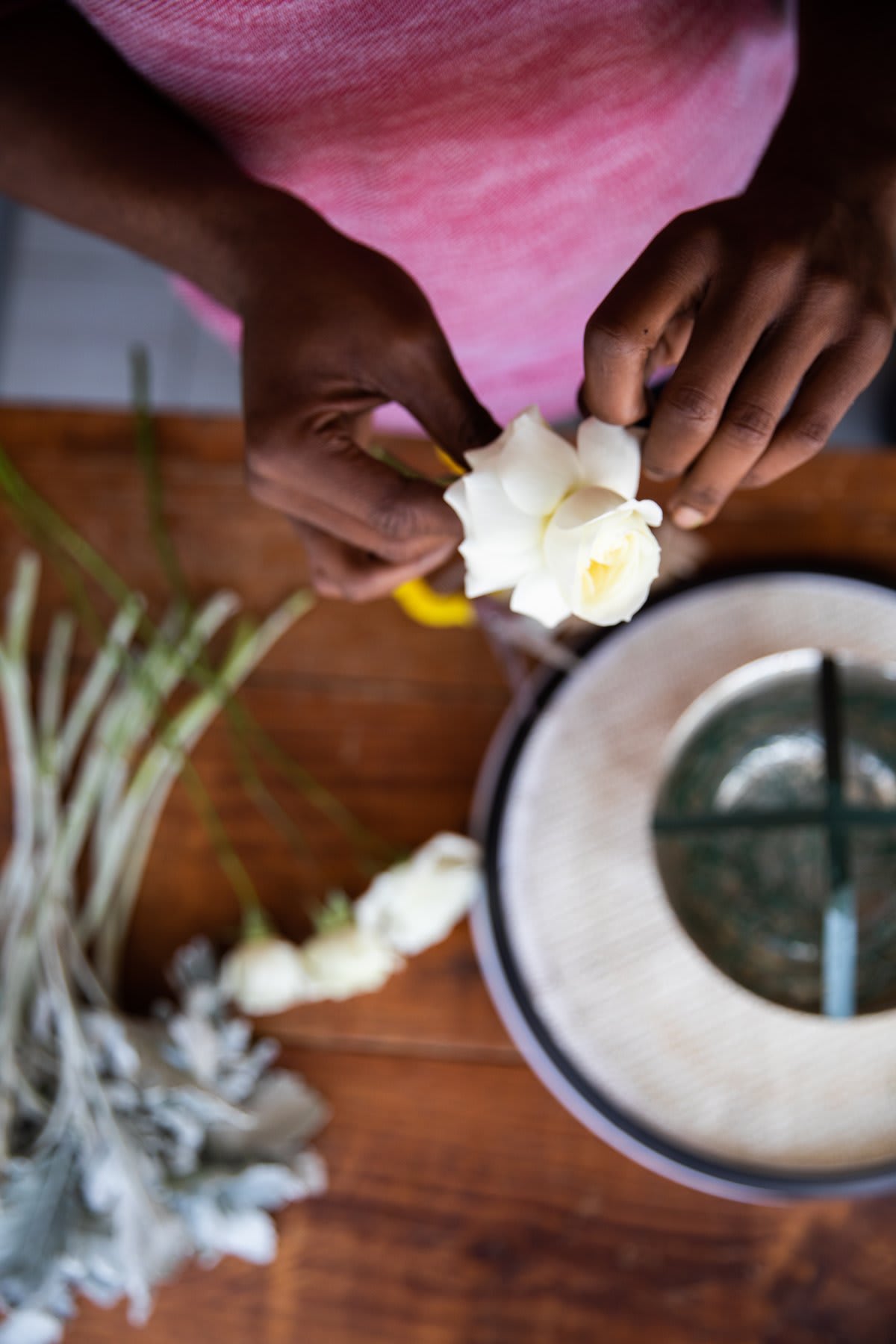 prep flowers