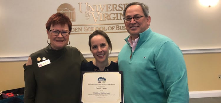 Nester Georgia Lindsey Receives Q4 CAAR Good Neighbor Award