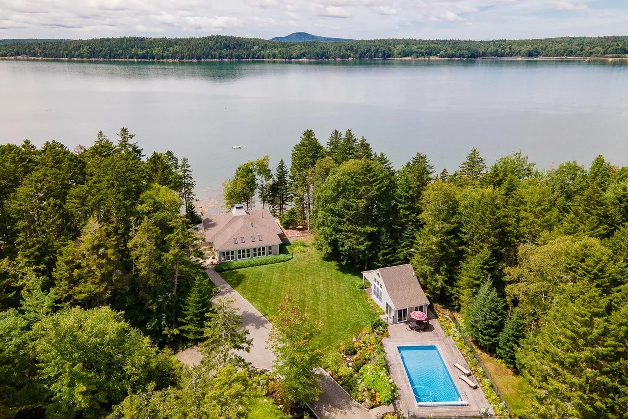 New Waterfront Listing! 160 Journeys End Lane, Surry, Maine – $1,725,000