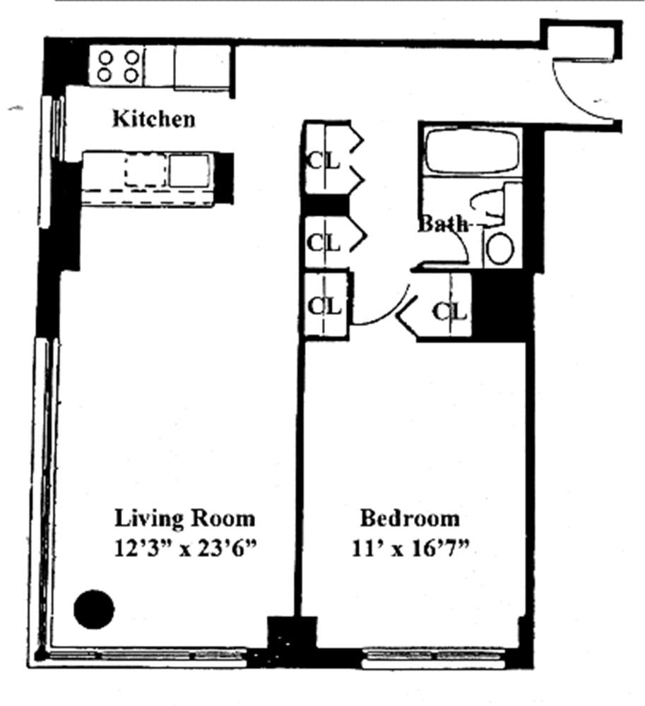 350 West 50th Street Unit: 6T