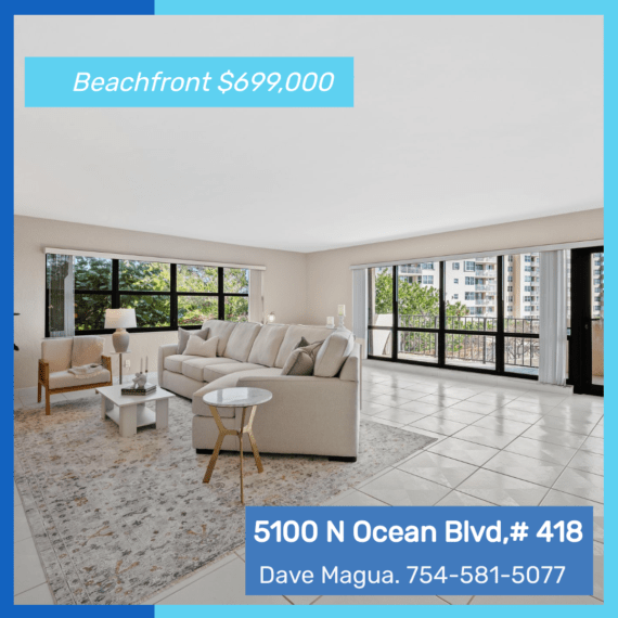 Beachfront Condo $699,000