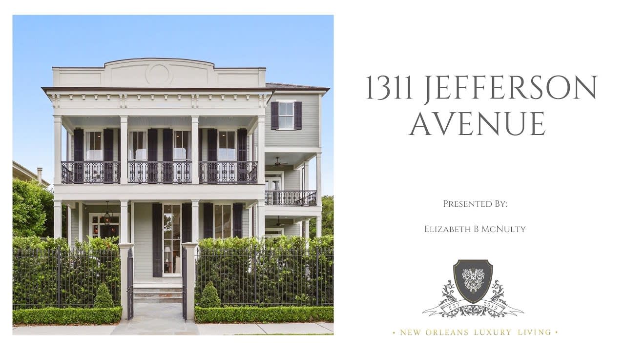 New Orleans Luxury Real Estate-1311 Jefferson Avenue