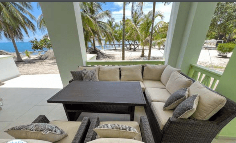 Placencia Sands – 1944 sq ft 3 bed 2 bath Caribbean beachfront luxury condo