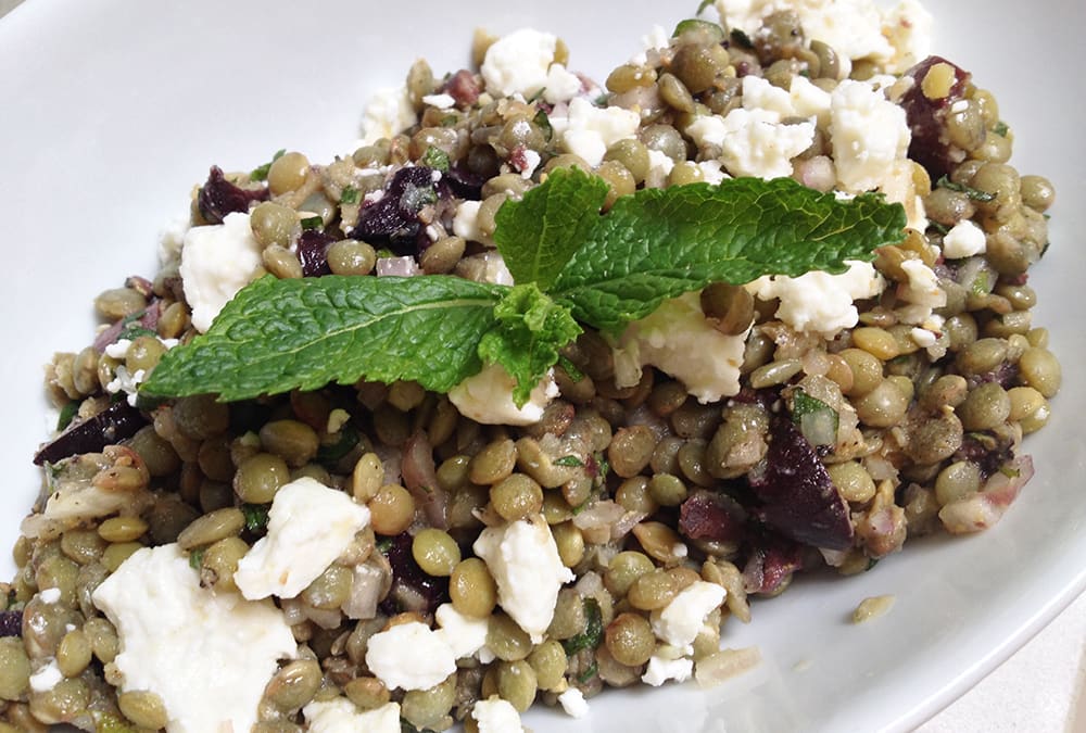 Mediterranean Lentil Salad