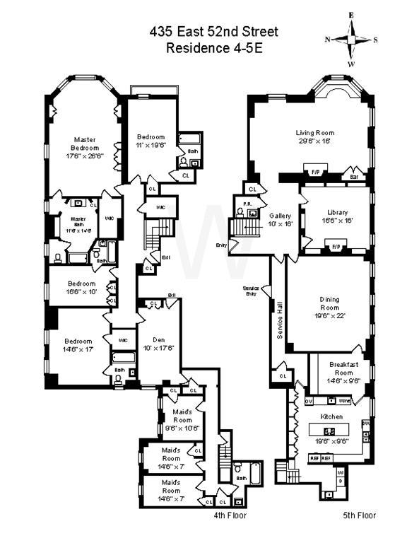 RIVER HOUSE, 435 E 52nd St, Unit 45E