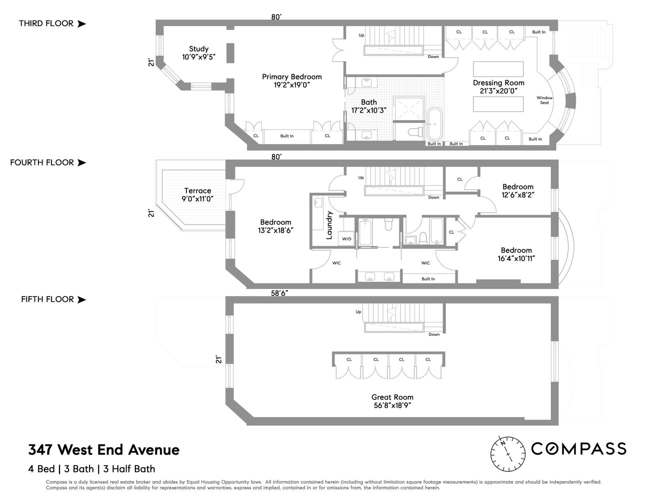 347 W End Townhouse