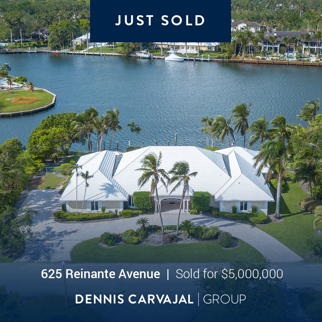 Dennis Carvajal Group Significant Sale: 625 Reinante Avenue