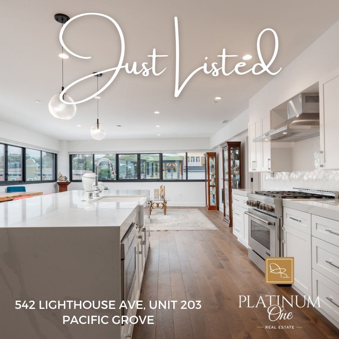 Downtown Pacific Grove Condo Just Listed!