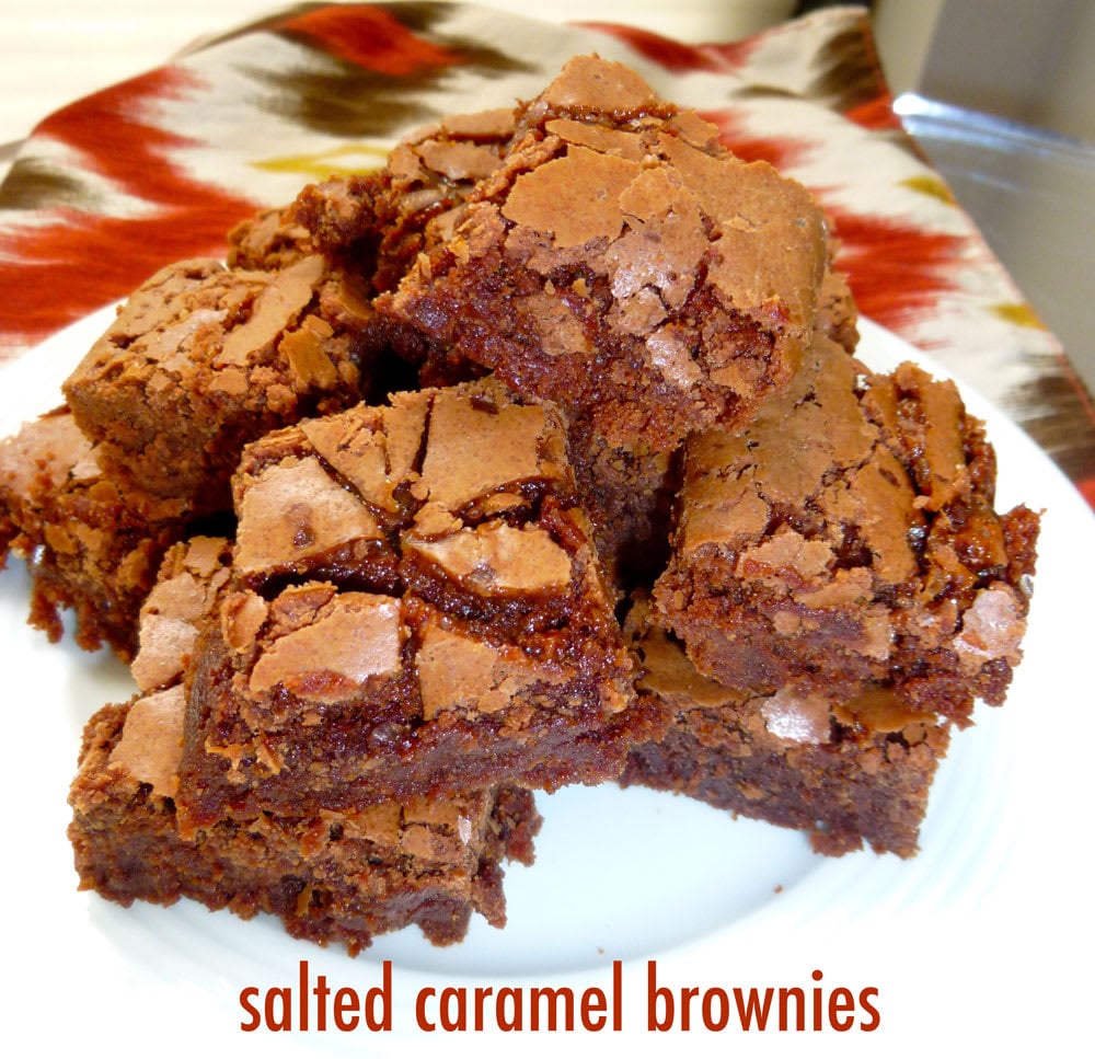 Holiday Obsession: Salted Caramel Brownies