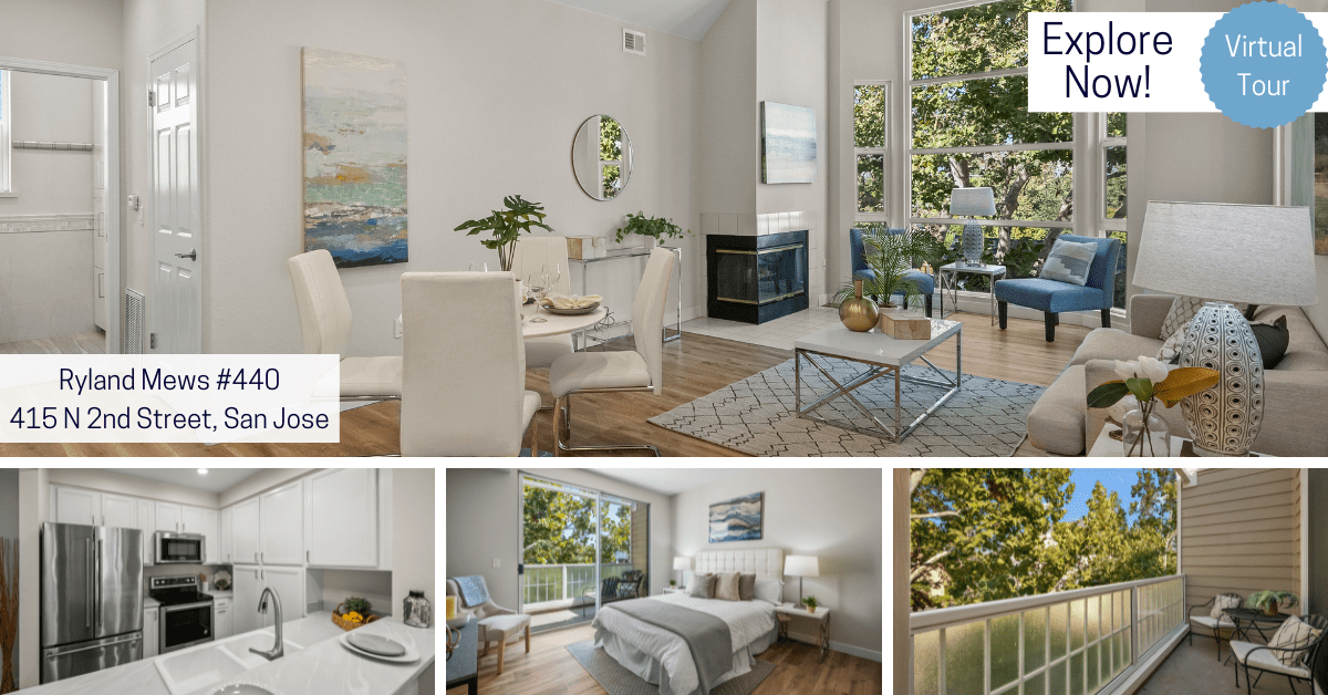 [3D Virtual Tour] Sun-Lit Top Floor, Corner Unit at Ryland Mews- 2 Bed/2 Bath/$775,000