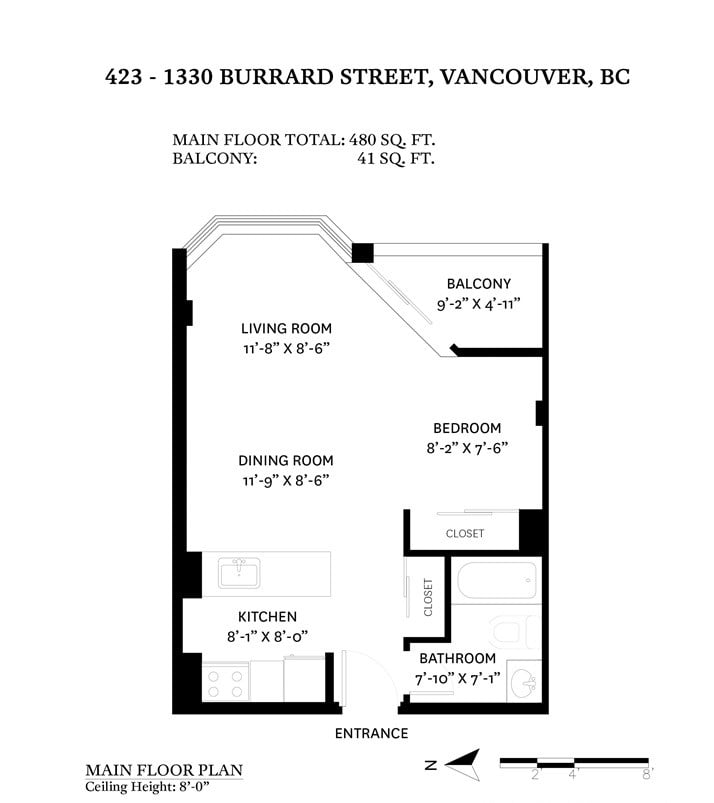 423-1330 Burrard St