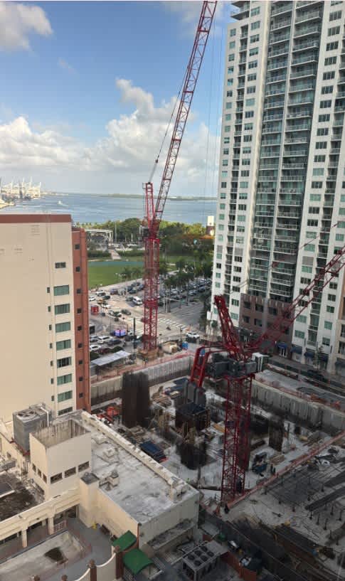 July 2024 l Miami's First Supertall Tower Begins Vertical Construction