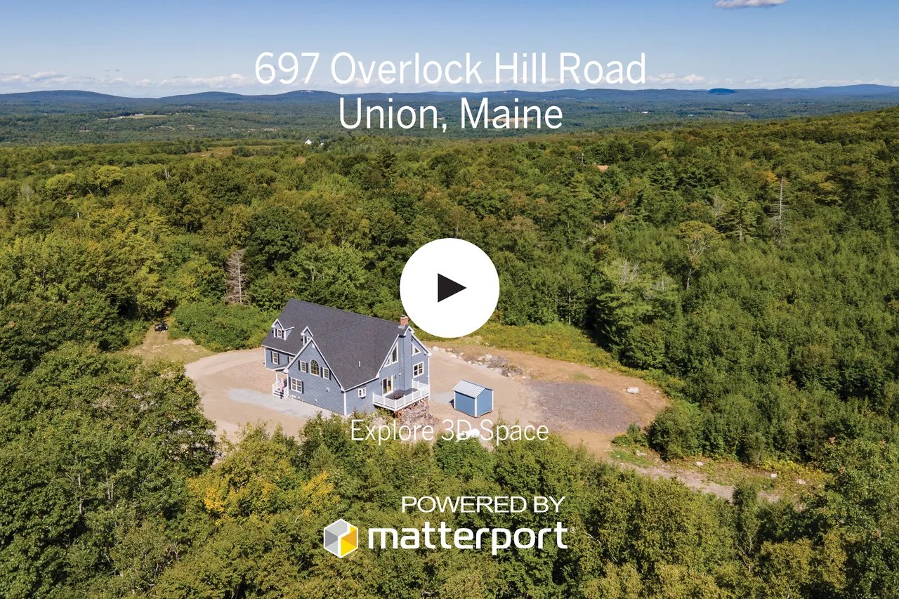 Virtual Open House – 697 Overlock Hill Road, Union, Maine
