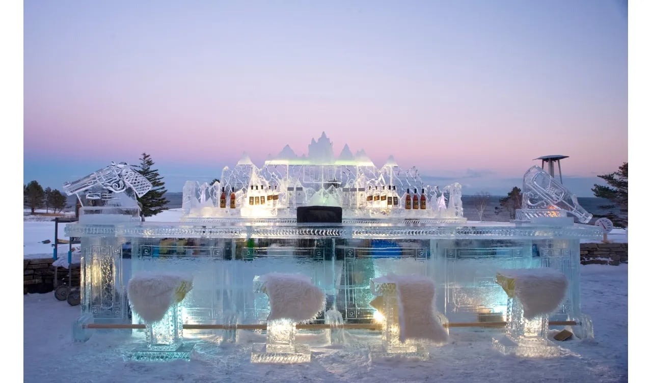 Head to Rockport for the Annual Glacier Ice Bar