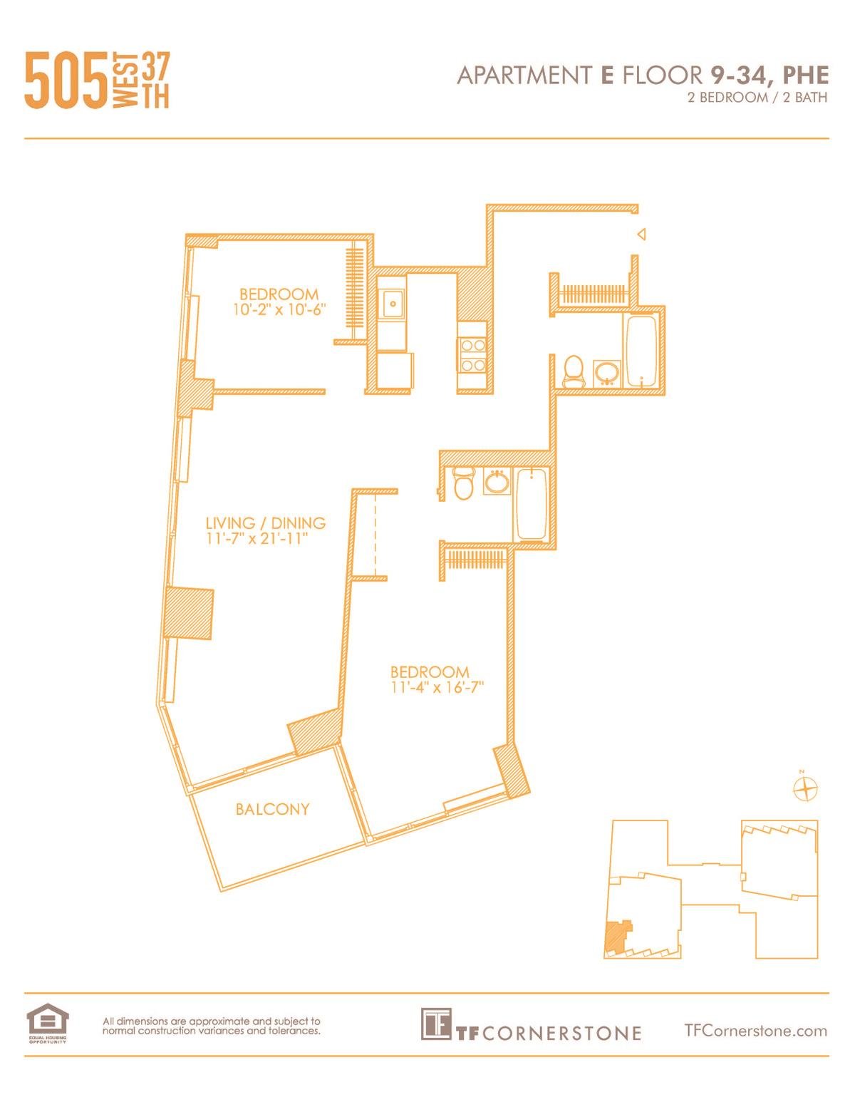 505 West 37th Street, Apt 33E