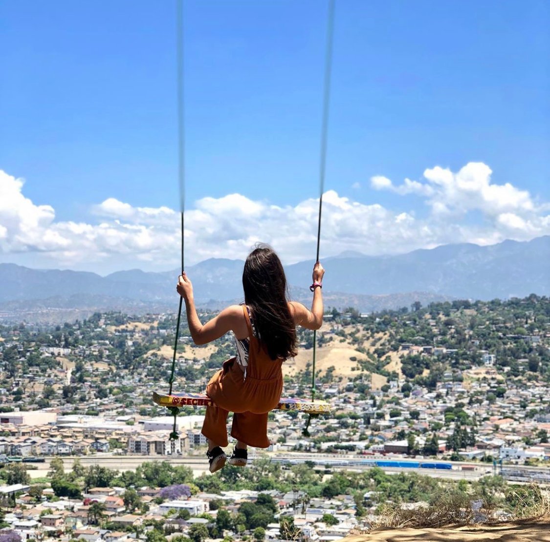 Hike to a Hidden Swing With One of the Best Views of L.A.