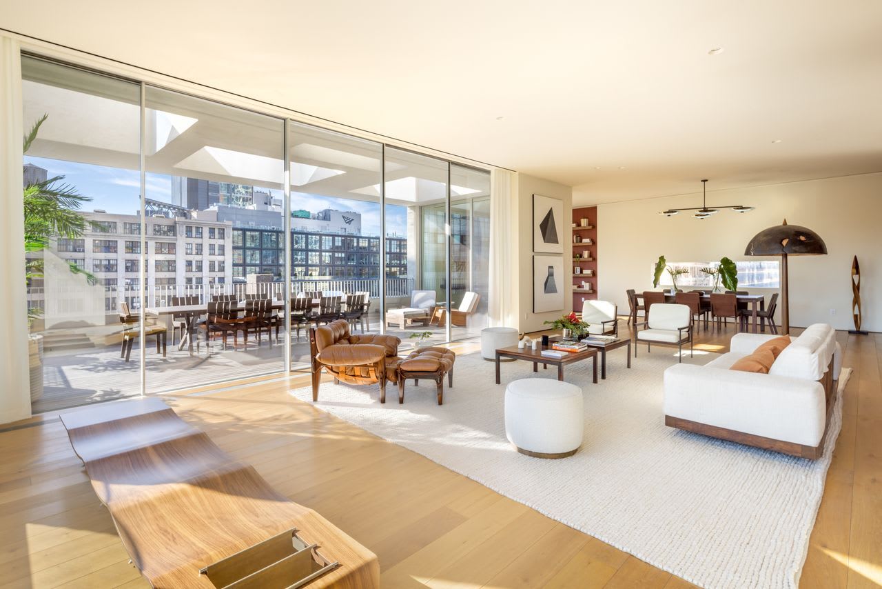 New York Penthouse Atop Chelsea’s Jardim Development Asks $10.8 Million