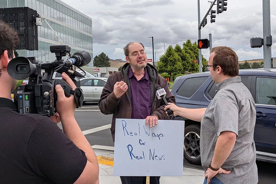 Journalists at Tri-City Herald, other papers hold one-day strike