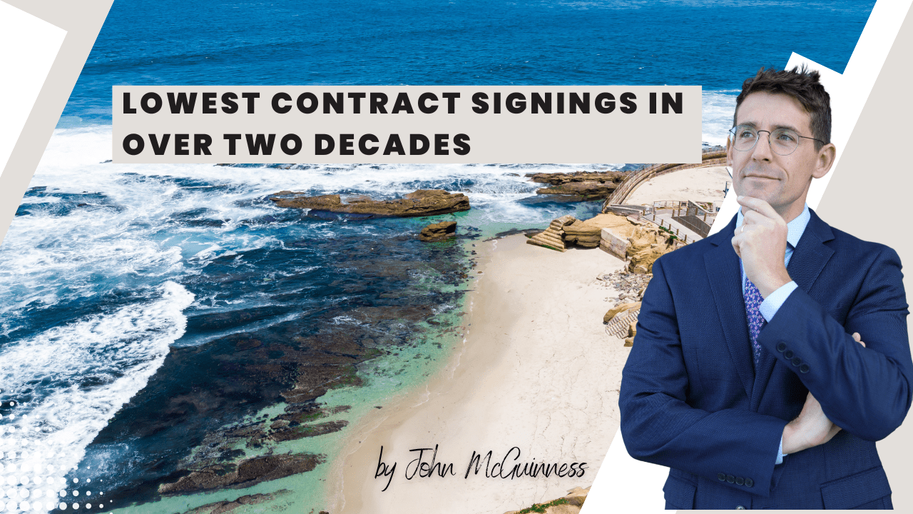 Lowest Contract Signings in Over Two Decades