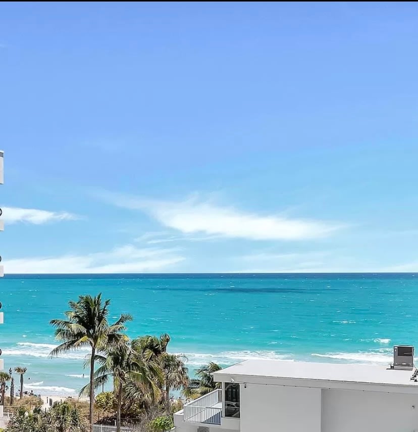 5401 Collins Ave #411 Miami Beach, Ocean View with Balcony