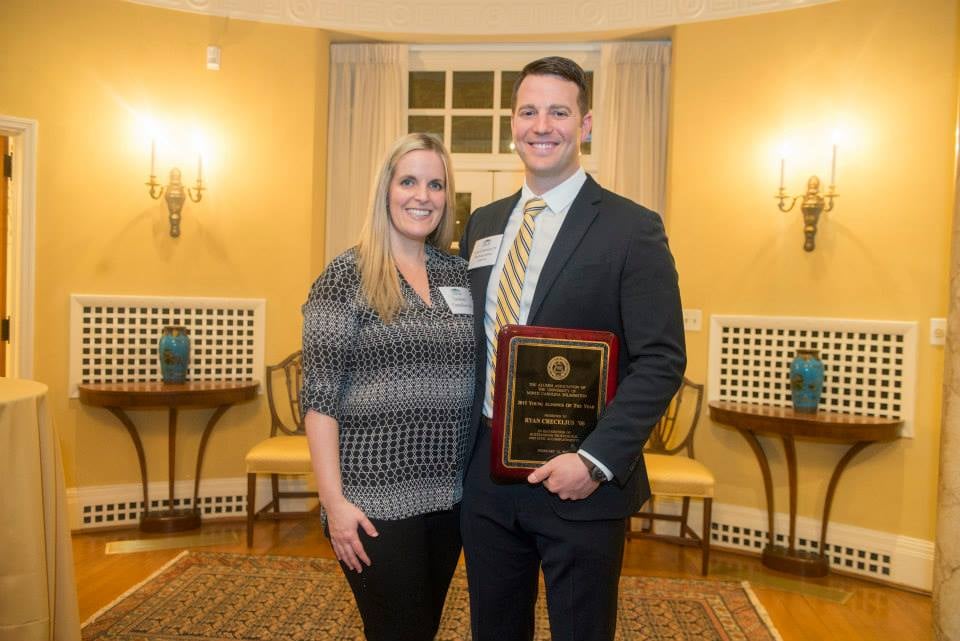 Ryan Crecelius named UNCW Young Alumni of the Year!