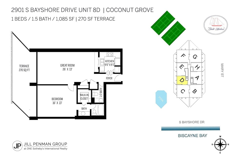 2901 S Bayshore Drive Unit: 8D