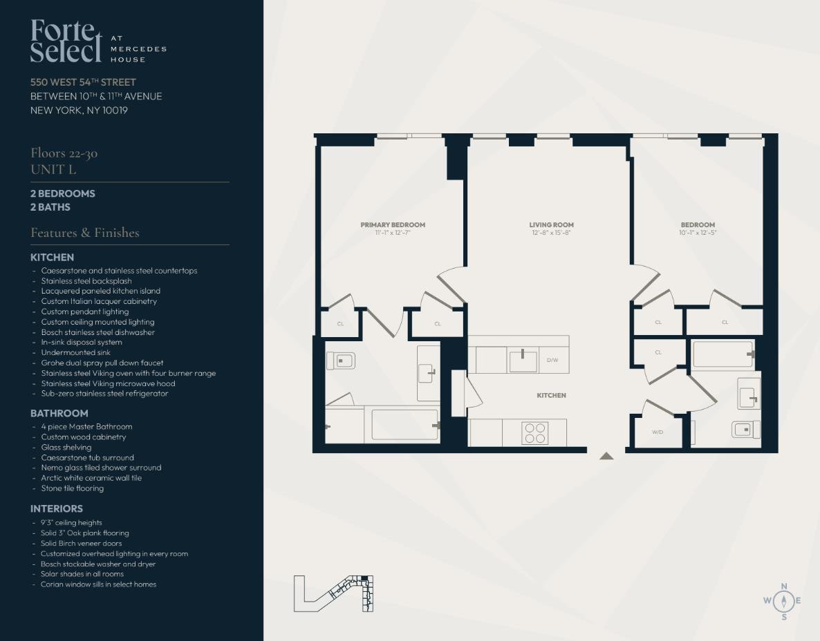 554 West 54th Street, Apt 22-L