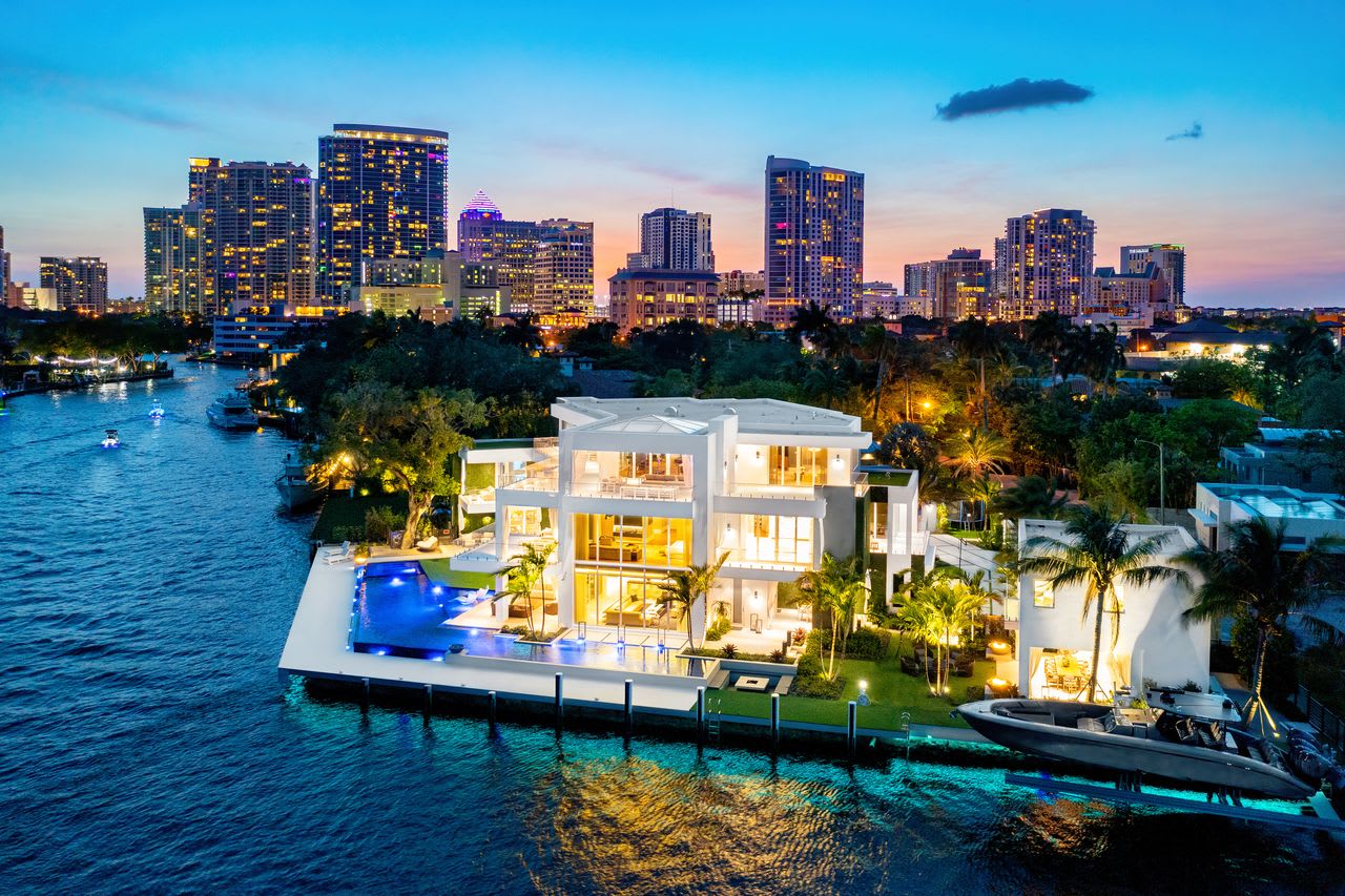 Waterfront Florida Megamansion Sells for $28.5 Million, a Broward County Record