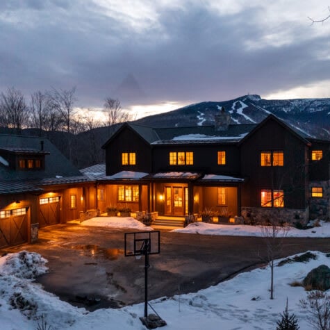 Modern Mountain Living Overlooking Stowe Mountain Resort