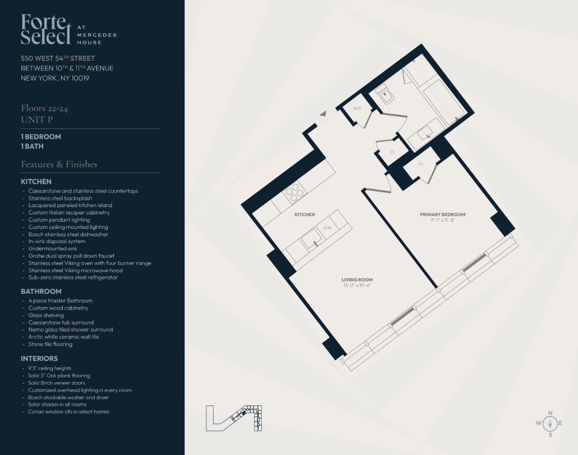 554 West 54th Street, Apt 23-P