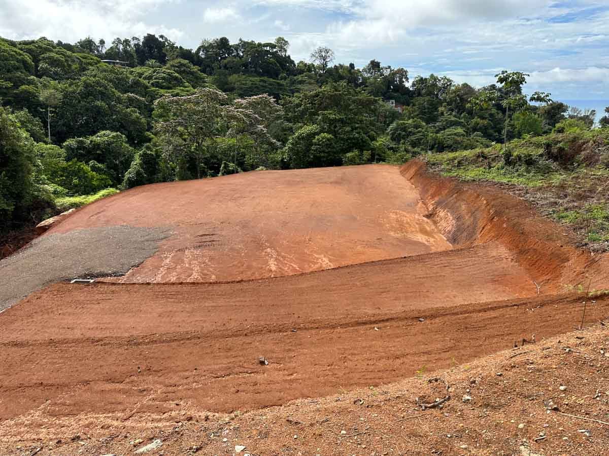 Ocean view, immaculately prepared, jungle and river lot in Ojochal. Ready To Build!.