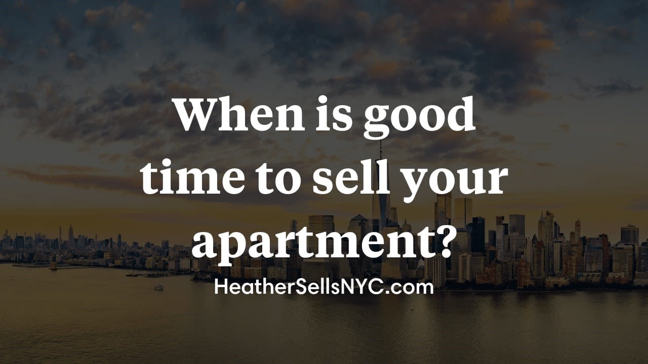 When is good time to sell your apartment?