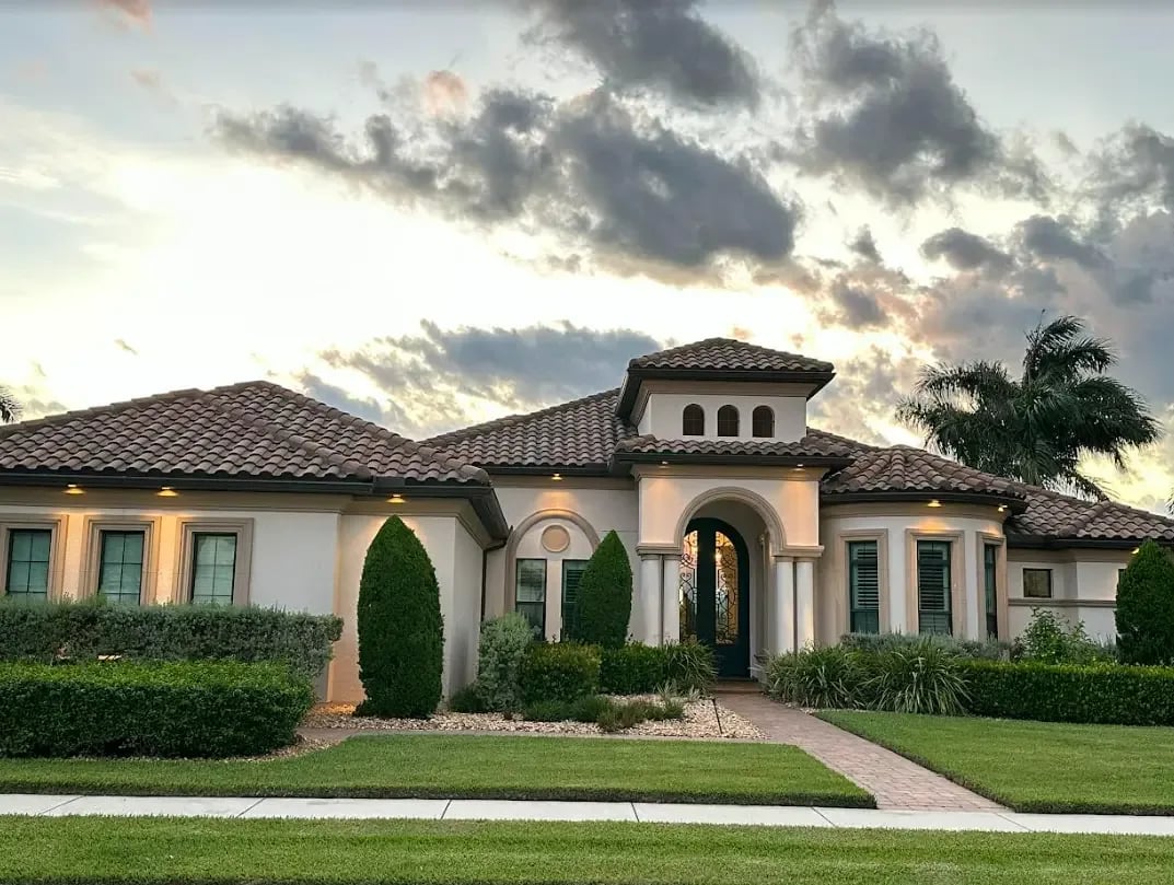 Front house view in Viera Florida by Siliva Mozer | Viera community center